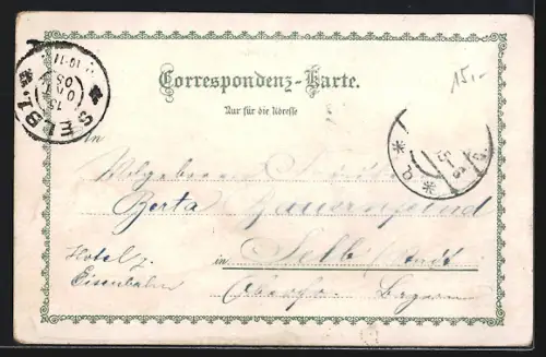 Lithographie Wien, Operntheater, Totale