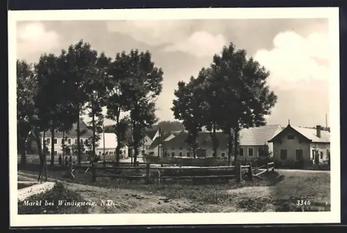 AK Windigsteig /N. D., Ansicht Markt