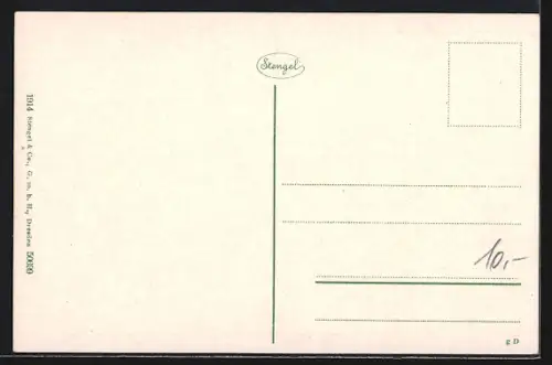 AK Oetz im Oetztal, Partie im Gasthof zum Stern
