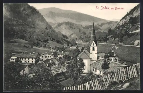 AK St. Jodok am Brenner, Ortsansicht