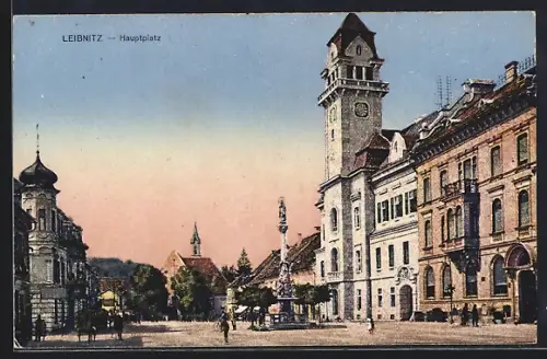 AK Leibnitz, auf dem Hauptplatz