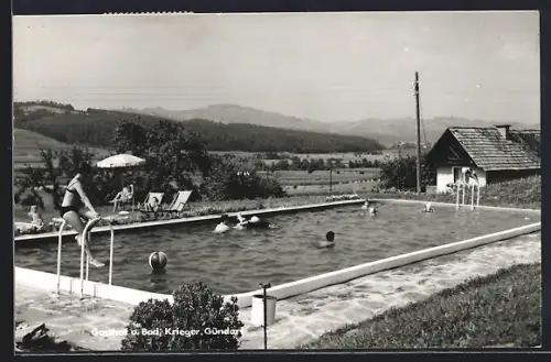AK St. Johann im Saggautal, Gündorf, Gasthof und Bad Krieger