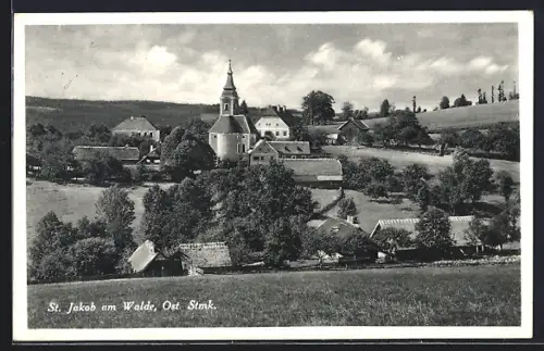 AK St. Jakob am Walde, Ortsansicht