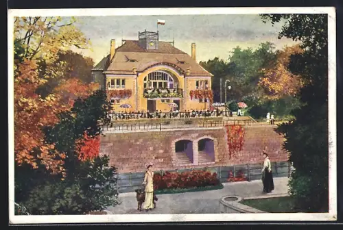 AK Wien, Meierei im Stadtpark