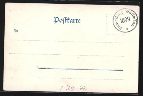 Goldfenster-AK Riesa a. E., Artillerie Kaserne 32. Regiment mit leuchtenden Fenstern