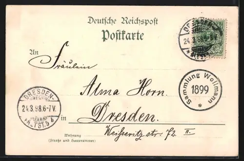 Lithographie Dresden, Zwinger