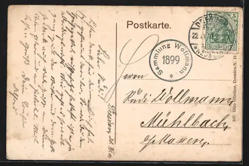 AK Dresden-Neustadt, Kaserne des 12. Infanterie-Regiments No. 177