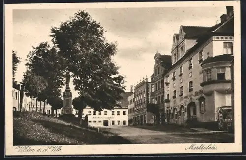 AK Velden a. d. Vils, Marktplatz