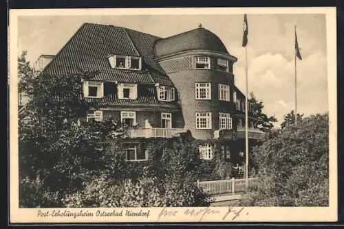 AK Niendorf /Ostsee, Post-Erholungsheim