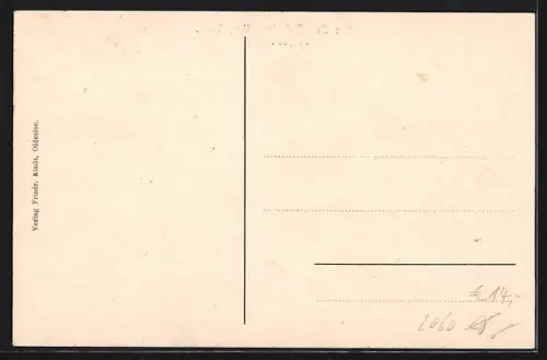 AK Rümpel b. Bad Oldesloe, Dorf-Idyll