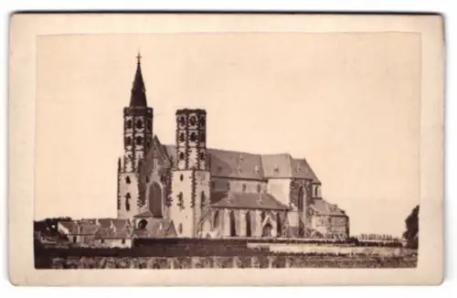 Fotografie unbekannter Fotograf, Ansicht Worms, die Liebfrauenkirche mit halben Turm