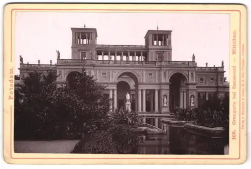 Fotografie Römmler & Jonas, Dresden, Ansicht Potsdam, Orangerie bei Sanssouci