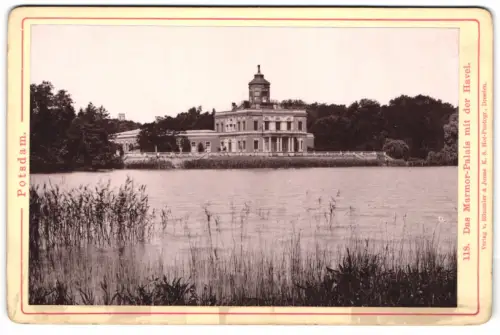 Fotografie Römmler & Jonas, Dresden, Ansicht Potsdam, Das Marmorpalais an der Havel