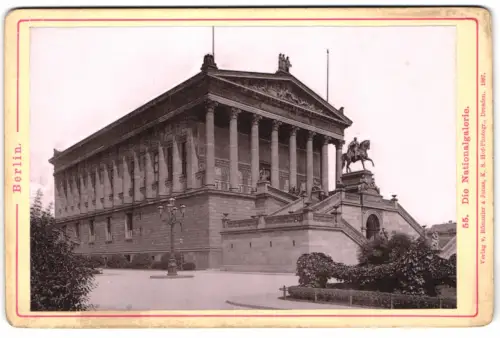 Fotografie Römmler & Jonas, Dresden, Ansicht Berlin, Die Nationalgalerie