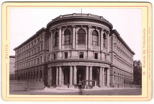 Fotografie Römmler & Jonas, Dresden, Ansicht Berlin, Museum für Völkerkunde