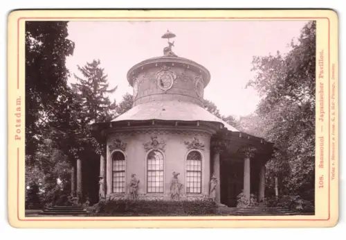 Fotografie Römmler & Jonas, Dresden, Ansicht Potsdam, Sanssouci Japanischer Pavillon