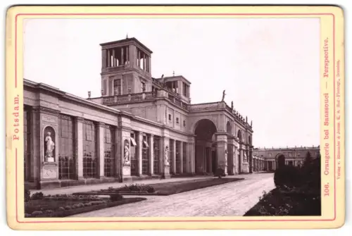Fotografie Römmler & Jonas, Dresden, Ansicht Potsdam, Orangerie bei Sanssouci