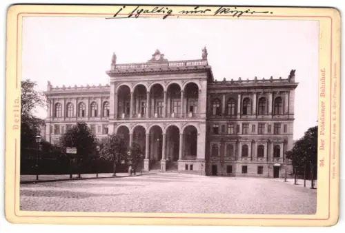 Fotografie Römmler & Jonas, Dresden, Ansicht Berlin, der Potsdamer Bahnhof