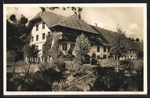 AK Säckingen, Gasthof und Pension Wickartsmühle, Bes. J. Haberstroh