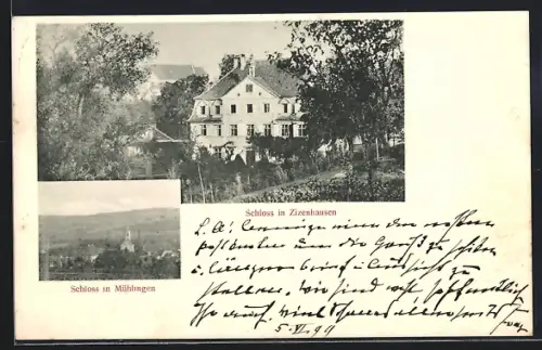 AK Zizenhausen, Schloss mit Anlagen