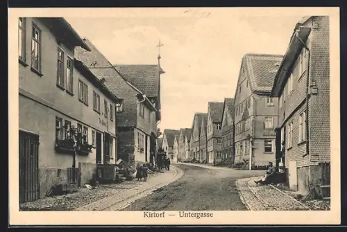 AK Kirtorf, Kinder in der Untergasse