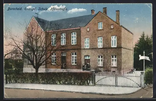 AK Burscheid / Leverkusen, Evangelische Schule, Höhestrasse