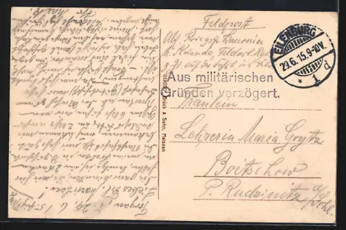 AK Torgau a. Elbe, Bootshaus des Rudervereins