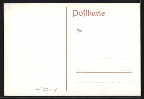 Künstler-AK Regensburg, Einzug des Kgl. Bayr. 2. Chevauleger-Regiments Taxis in seine Garnison