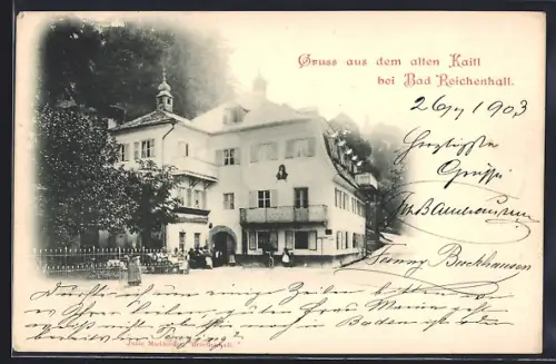 AK Bad Reichenhall, Gasthaus zum Alten Kaitl