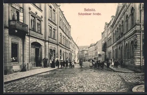 AK Sebnitz, Schandauer Strasse