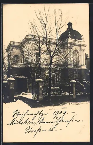 Foto-AK München-Haidhausen, Maria-Theresia-Strasse 15