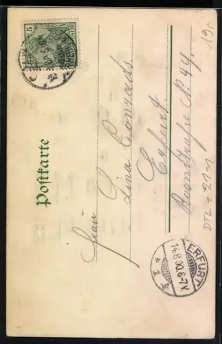 Lithographie Köln a. Rh., Rathaus, Halt gegen das Licht