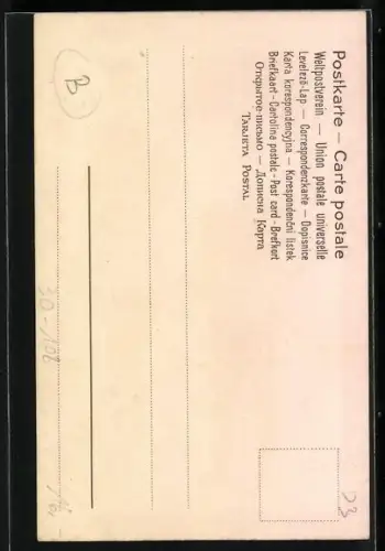 Lithographie Japanischer Oberleutnant der Linien-Artillerie und Japanischer Generalleutnant in Interims-Uniform