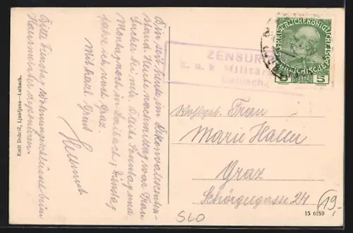 AK Laibach, Presernova ulica