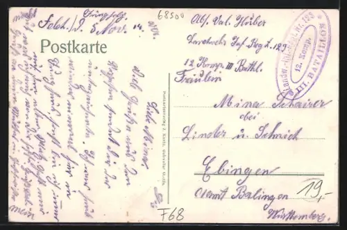 AK Jungholz /O.-Els., Haupstrasse, Fabrik Latscha & Cie, Tierenbach