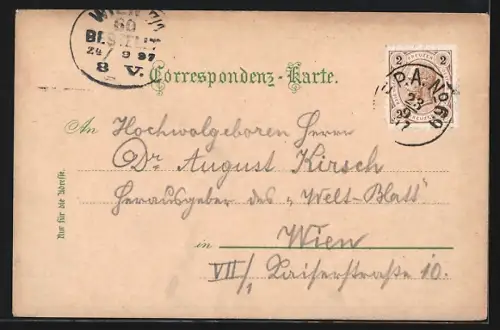 Lithographie Waidhofen a. d. Ybbs, Sonntagsberg, Partie a. d. Ybbs