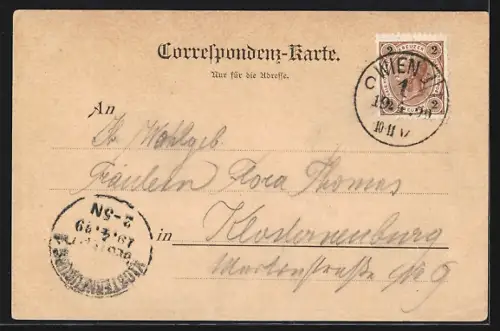 AK Wien, Passanten in der Schellinggasse