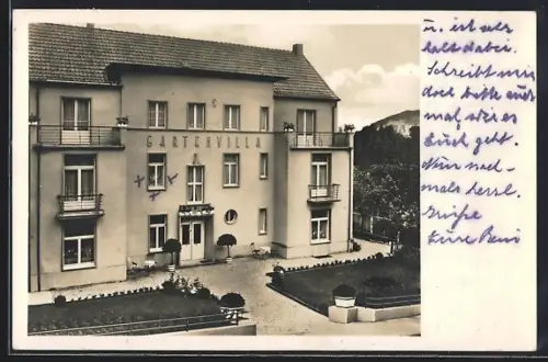 AK Bad Neuenahr, Hotel Gartenvilla Giffels, Bes. Ww. G. Giffels, Hans-Kerri-Str. 49