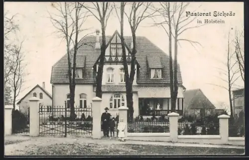 AK Eichede, Blick auf das Pastorat