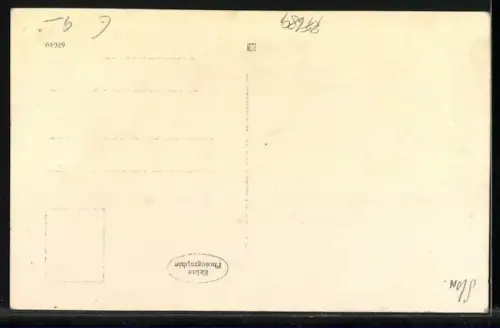 AK Pöltschach, Ortsansicht aus der Vogelschau
