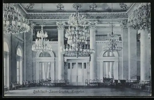 AK Rohitsch-Sauerbrunn, Kursalon, Innenansicht
