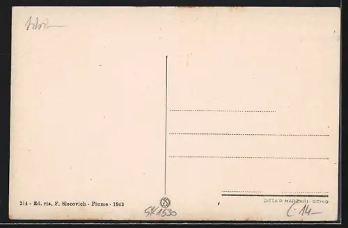 AK Fiume, Via Giuseppe Mazzini