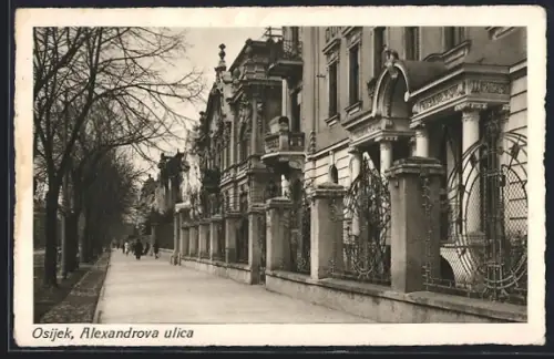 AK Osijek, Alexandrova ulica