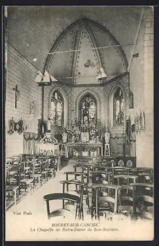 AK Bouret-sur-Canche, La Chapelle de Notre-Dame de Bon-Secours