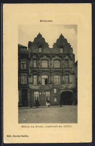 AK Béthune, Hôtel du Nord, construit en 1636