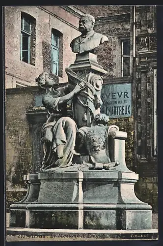 AK Arras, Le Monument Légay