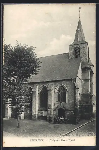 AK Frevent, L`Église Saint-Waast