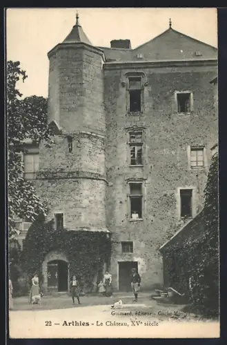 AK Arithies, Le Château, XVe siècle
