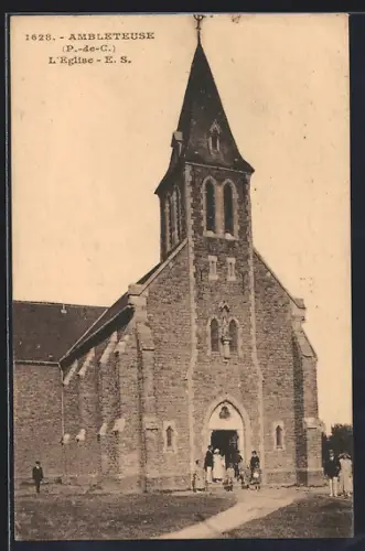 AK Ambleteuse /P.-de-C., L`Église, E. S
