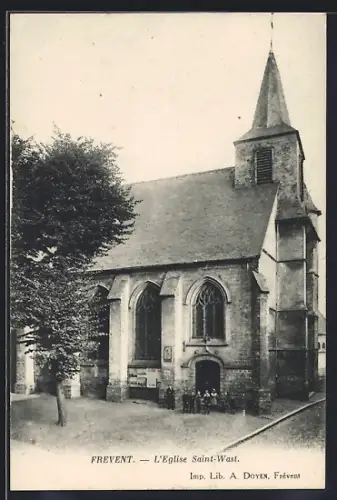 AK Frevent, L`Église Saint-Wast